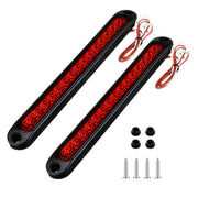 PerfecTech front view of 10-inch LED tail light bar showing bright LEDs for visibility