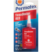 Permatex 27140 bottle front label showing product name and strength benefits