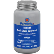 Permatex 77124 front container showing label and 8 oz size for confident identification