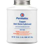 Permatex copper anti-seize front packaging shows product and 1 lb benefit