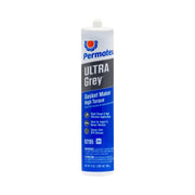 Permatex Ultra Grey front packaging showing 13 oz cartridge and benefits