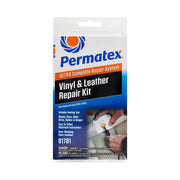 Permatex front clamshell kit showing all included tools and compounds for quick repairs