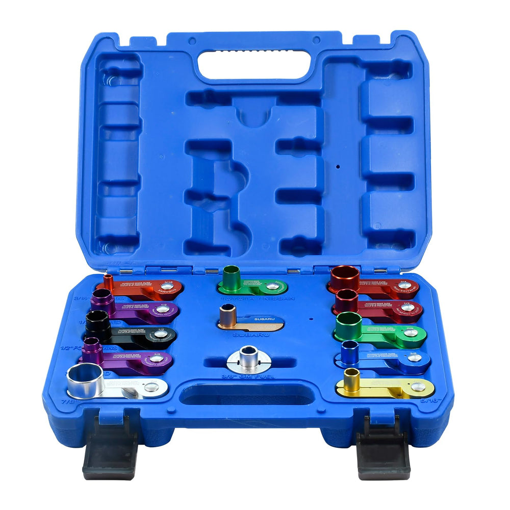 PESIKO front view of open case showing neatly labeled tools and organization, easy selection benefit