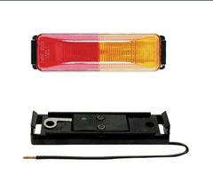 Peterson M154A-R front lamp with bracket showing fit and reliable visibility