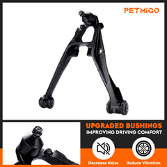 PetMigo control arm installed on front suspension improving steering stability