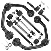 PetMigo front upper control arms kit packaging showing full 10-piece set and fitment details