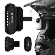 Phicbital front mount inside helmet showing secure low-profile POV and stable framing