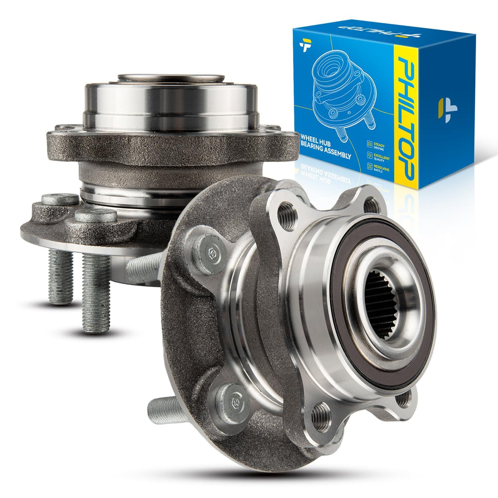 PHILTOP front hub assembly front view showing fitment and reliable replacement