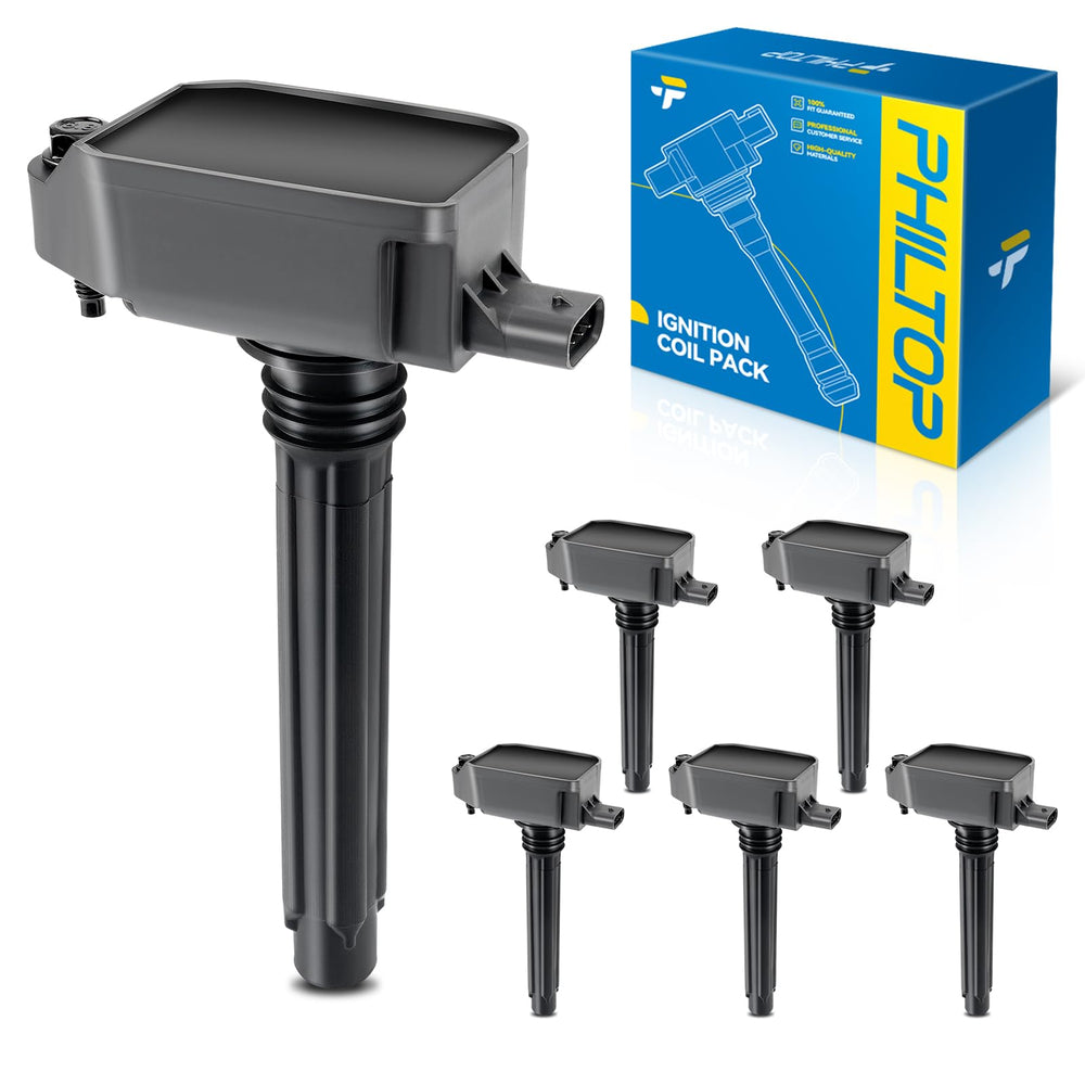 PHILTOP front view ignition coil pack showing direct fit benefit