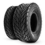 PHILTOP front view of two tires showing aggressive tread for better traction