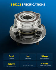 PHILTOP hub bearing machining close-up, highlights quality surfaces for smooth rotation