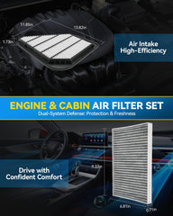 PHILTOP installed engine filter under hood enabling simple maintenance