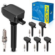 PHILTOP front view of UF807 coil pack kit showing complete set and benefit reliability
