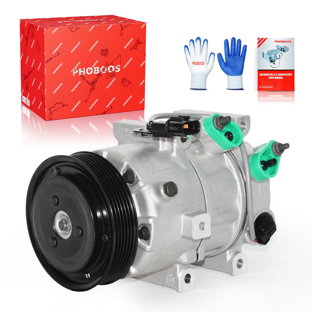 PHOBOOS compressor front assembly showing bolt-on fit and reliable replacement