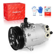PHOBOOS compressor front view showing mounting and direct-fit benefits