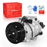 PHOBOOS compressor front view showing mounting points and fitment benefit
