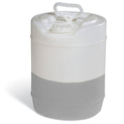 PIG front view of translucent jug showing capacity and handle for easy transport