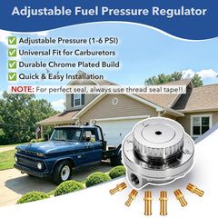 Pilida top dial close-up with numbered 1–5 PSI scale for easy repeatable adjustment