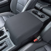 PIMCAR front view of center console cover showing clean fit and protection