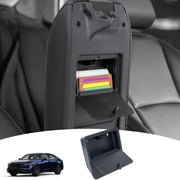 PIMCAR front view of hidden console showing flush fit and neat finish