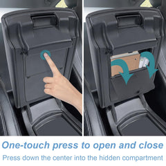 PIMCAR organizer in use storing cards and keys for quick, private access