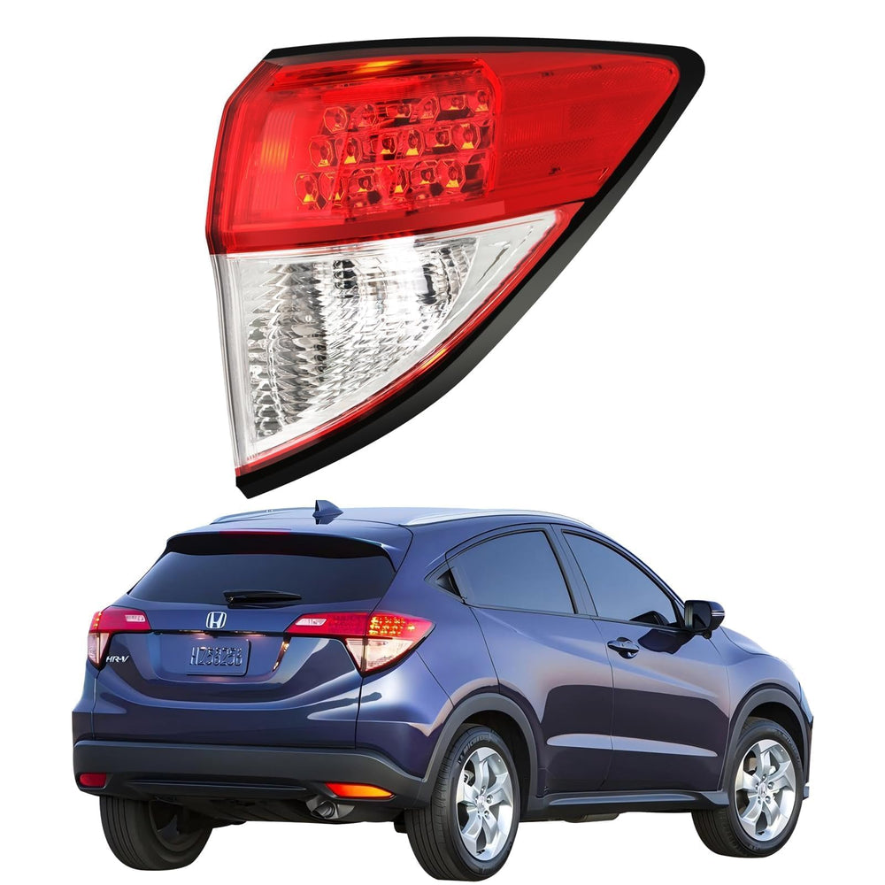 Pinkomoto right-side taillight front view showing OEM fit and improved safety