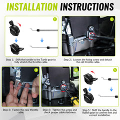 Piogarten three-detent selector detail demonstrating clear tactile positions for control