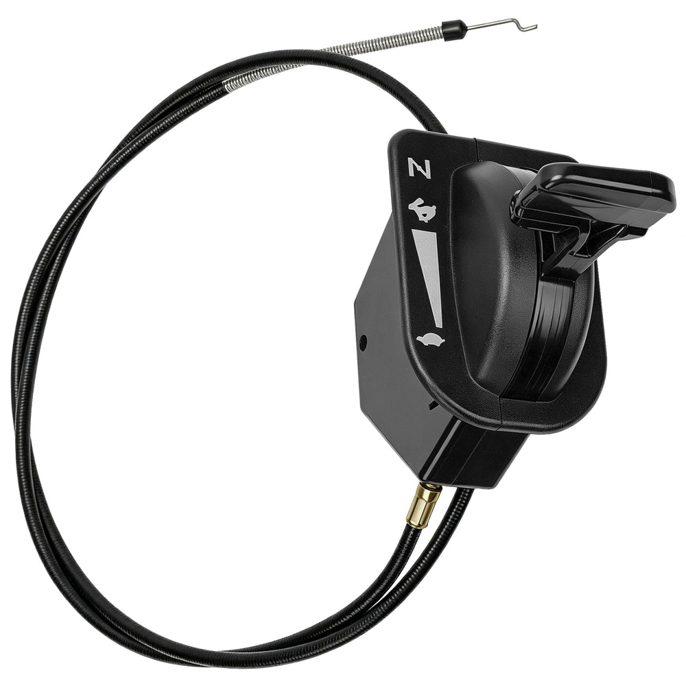 Piogarten throttle choke cable front view showing fit and finish for easy replacement