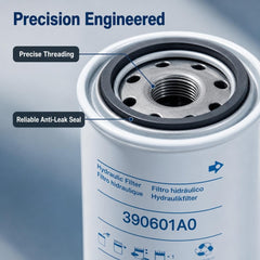 PioneerFilter Co 390601A0 side profile highlighting durable construction and threads