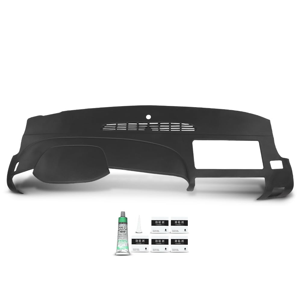 PIT66 front bezel fitted on Silverado dash showing clean OEM-style appearance