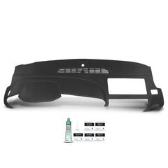 PIT66 front bezel fitted on Silverado dash showing clean OEM-style appearance
