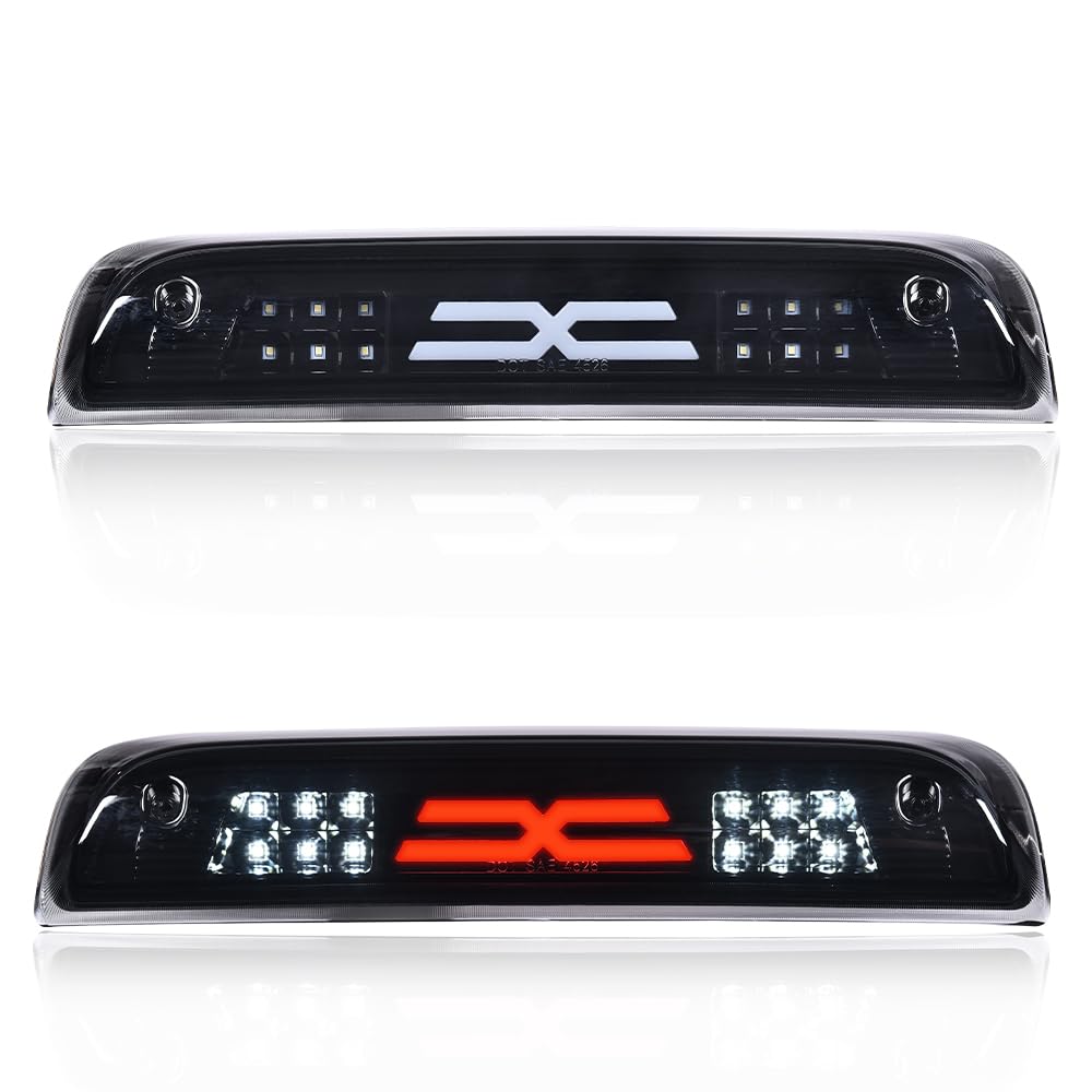 PIT66 front view of third brake light showing bright LED array and fit