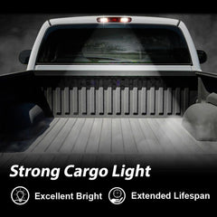 PIT66 installed on a Silverado tailgate demonstrating factory appearance and improved signaling