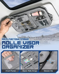 Pitozer open compartments showing zip pockets and elastic loops for tools