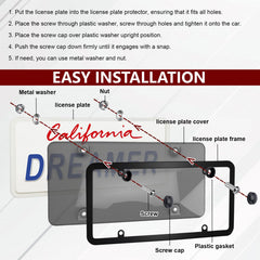 PLALEI installed on a sedan rear displaying clean protection and visibility