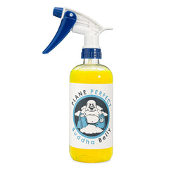 Plane Perfect front label on 16oz bottle showing product identity and benefits