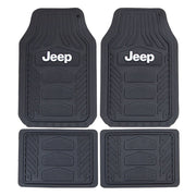 Plasticolor Jeep WeatherPro front mat laid flat showing coverage and protection