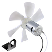 PlusRoc front view of 6-inch 250 CFM fan showing grill and motor for powerful ventilation