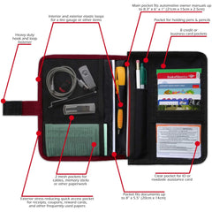 PlusXpres card slot close-up holding cards for quick retrieval benefit