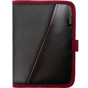 PlusXpres front closed red organizer showing compact benefit