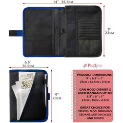 PlusXpres vinyl ID pocket showing clear card protection and visibility