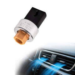 Pnkauto A/C pressure sensor front view showing compact design and direct-fit benefit
