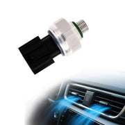 Pnkauto front view of A/C pressure switch showing compact housing and quick-fit benefit
