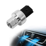 Pnkauto front view A/C pressure sensor showing plug and mount for easy replacement