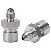 Podavelle adapter front view showing compact stainless design and reliable connection