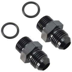 Podavelle adapter installed on fuel rail demonstrating secure connection and compatibility