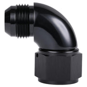 Podavelle AN12 adapter front view showing black anodized finish and compact shape for durability
