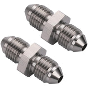 Podavelle adapter front view showing durable stainless steel and secure connection