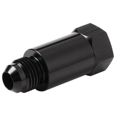 Podavelle front view of inline AN8 rollover valve showing compact anodized body and ports for secure fit