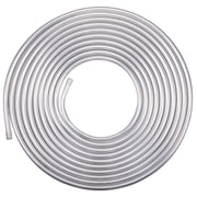 Podavelle coil front view showing 25ft aluminum hardline and easy-install benefit